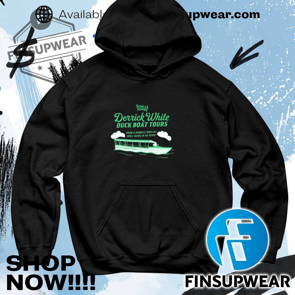 Samuel Adams Derrick White Duck Boat Tours Shirt 8 Samuel Adams Derrick White Duck Boat Tours shirt