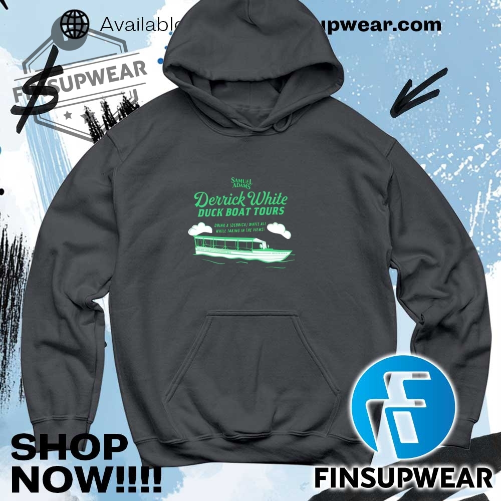 Samuel Adams Derrick White Duck Boat Tours Shirt 9 Samuel Adams Derrick White Duck Boat Tours shirt