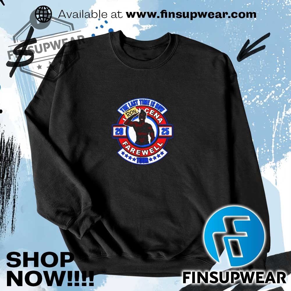 Ron Cena Farewell The Last Time Is Now Tour 2025 Shirt 7 Ron Cena Farewell The Last Time Is Now Tour 2025 shirt
