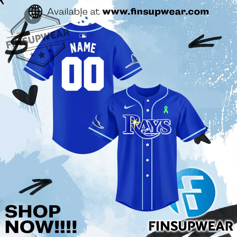 Tampa Bay Rays X Mental Health Awareness Baseball Jersey