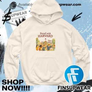 Student Protest Stand With Harvard Shirt Tshirt Long Sleeve finsupwear 6