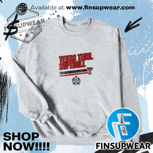 Texas Tech Red Raiders Womens Softball College World Series Shirt finsupwear 2