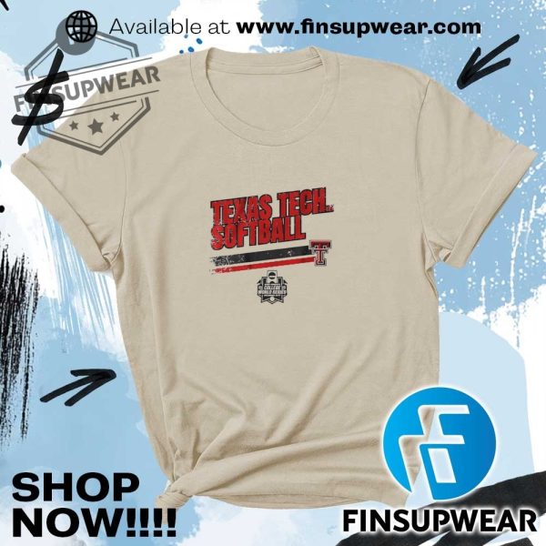 Texas Tech Red Raiders Womens Softball College World Series Shirt finsupwear 3