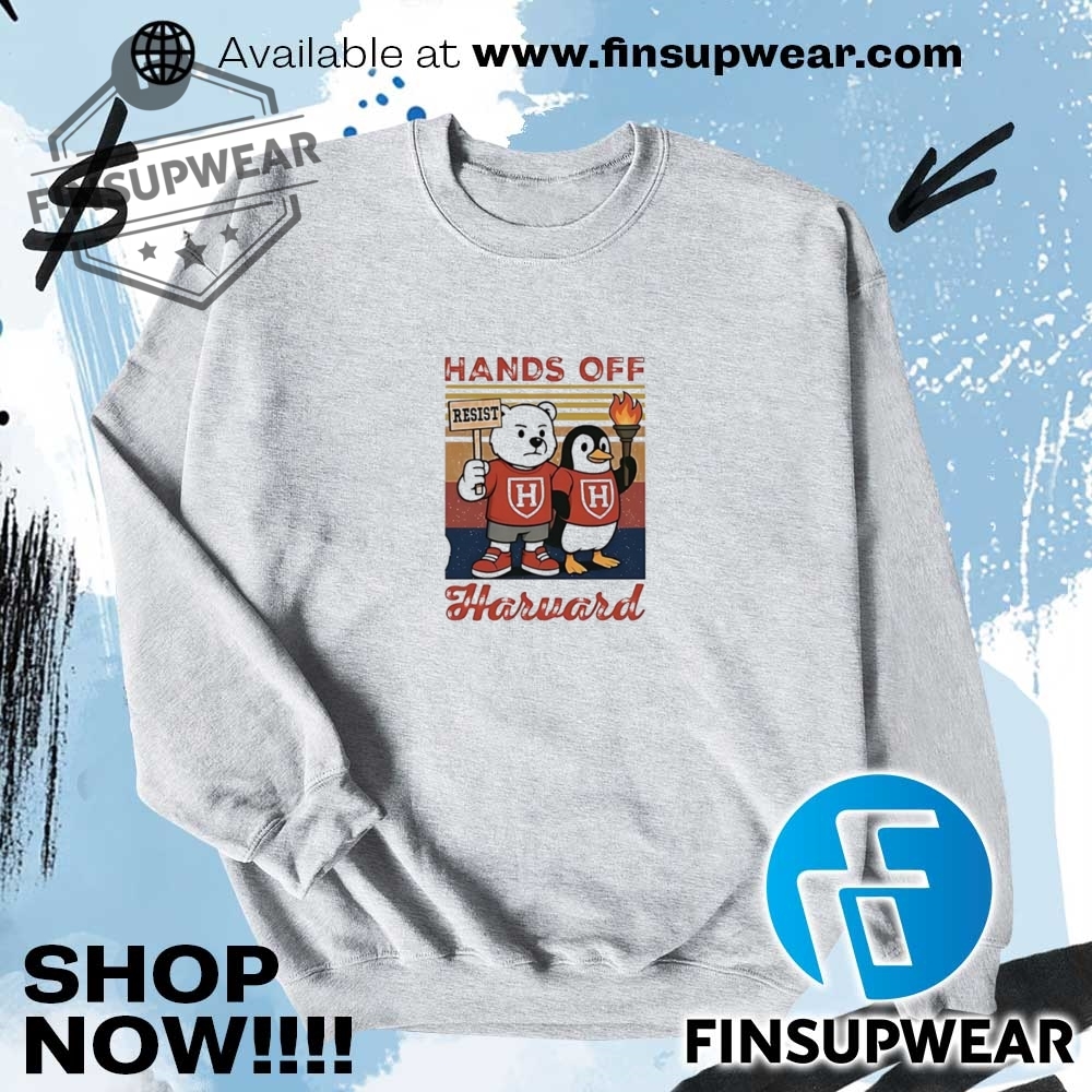 Bear And Penguin Resist Hands Off Harvard Shirt 7 Bear and penguin resist hands off Harvard shirt