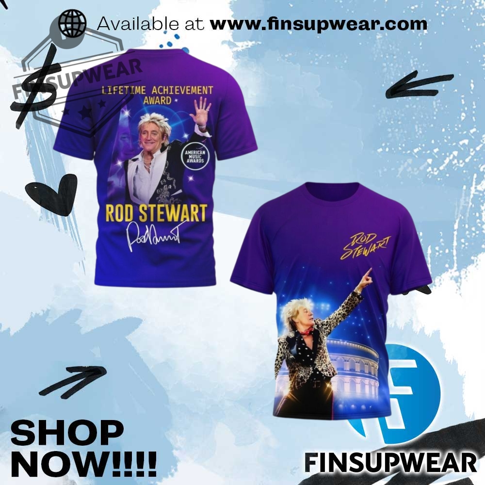 Rod Stewart American Music Awards Hoodie Shirt