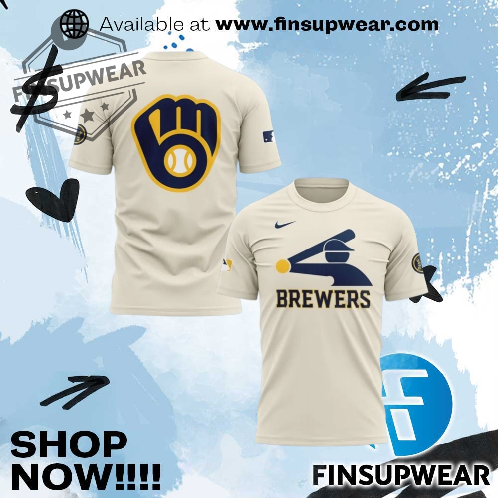 Milwaukee Brewers Baseball Stickman Hoodie Shirt
