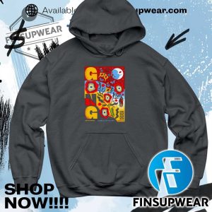 Gong Band Poster For Outer Waves Festival 2025 Invisible Wind Factory In Liverpool Shirt finsupwear 5