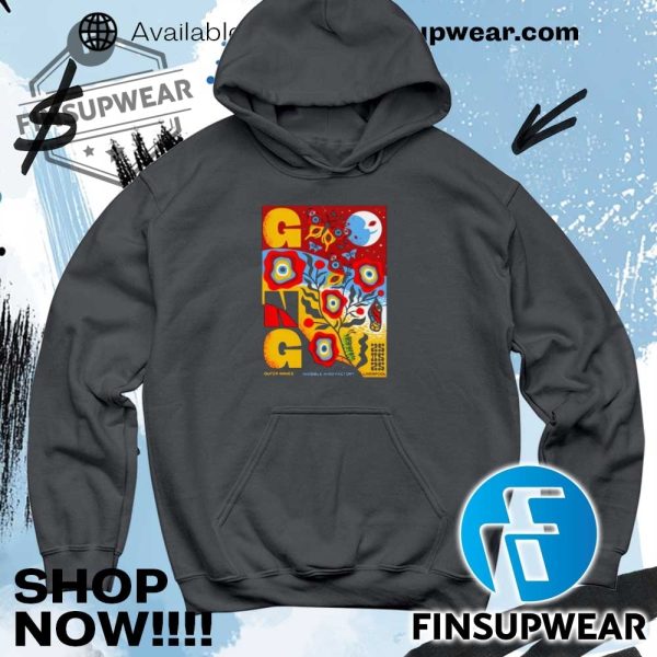 Gong Band Poster For Outer Waves Festival 2025 Invisible Wind Factory In Liverpool Shirt finsupwear 5