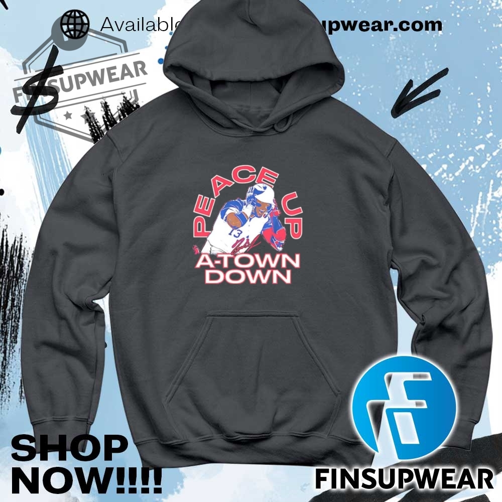 Ronald Acuna Jr The Grenade Peace Up Atown Down Shirt 9 Ronald Acuna Jr the grenade peace up a-town down shirt