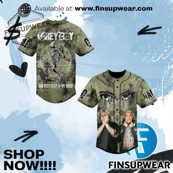 Suicideboys Baseball Jersey finsupwear 1