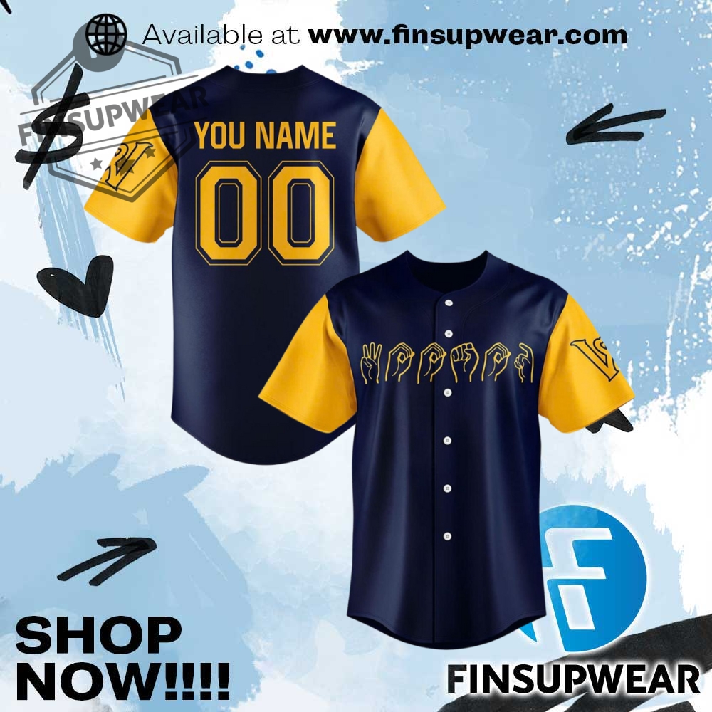 Worcester Red Sox Deaf Hard Of Hearing Awareness Night Baseball Jersey 1 Worcester Red Sox Deaf & Hard of Hearing Awareness Night Baseball Jersey