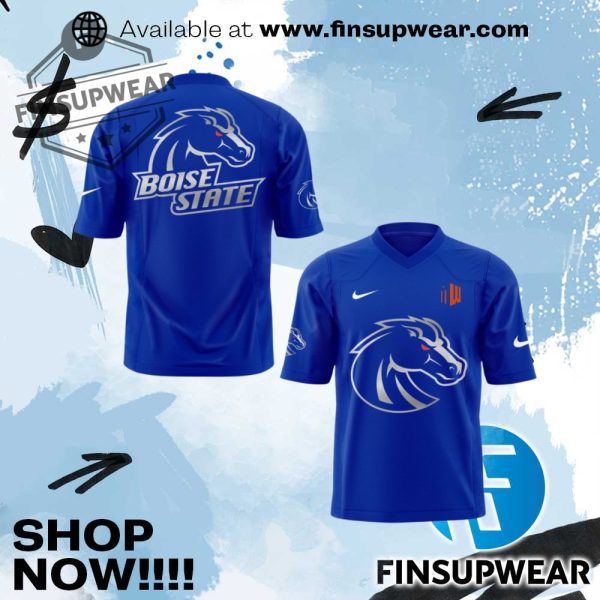 Boise State Broncos Football Ncaa New Version Football Jersey finsupwear 1