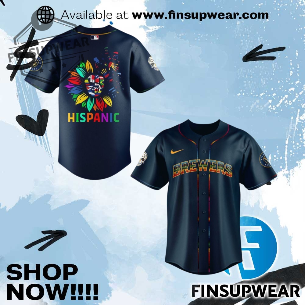 Milwaukee Brewers Hispanic Heritage Month Jersey 1 Milwaukee Brewers Hispanic Heritage Month Jersey