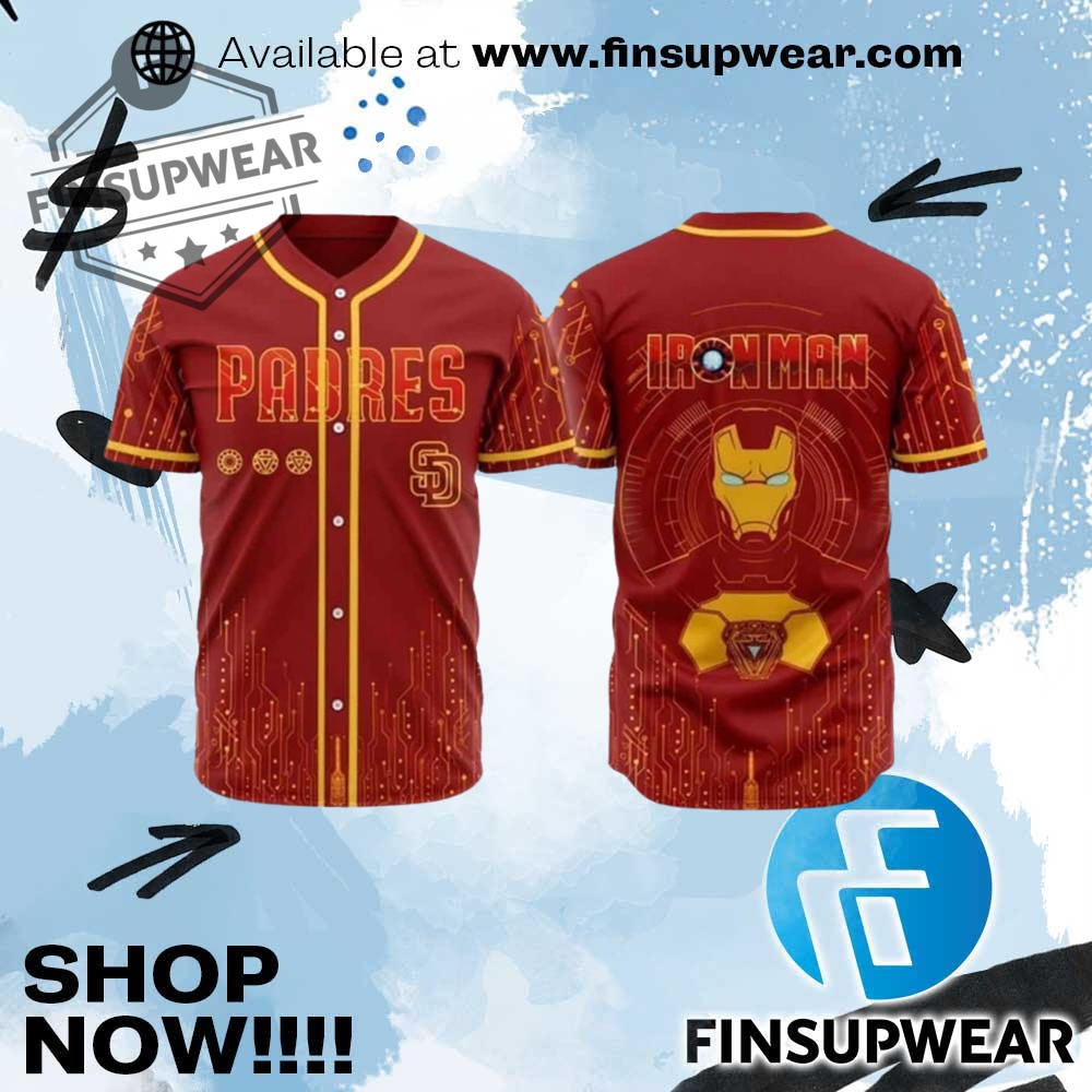 2025 Padres Iron Man Jersey 1 2025 Padres Iron Man Jersey