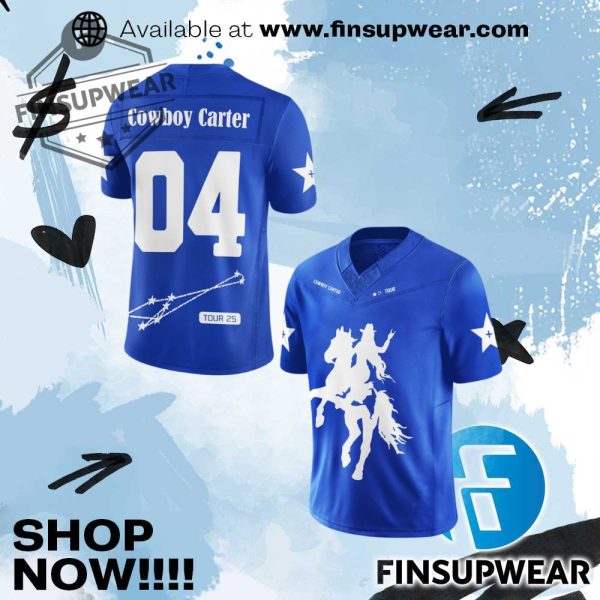 Beyonce Cowboy Carter Tour 2025 Jersey finsupwear 1