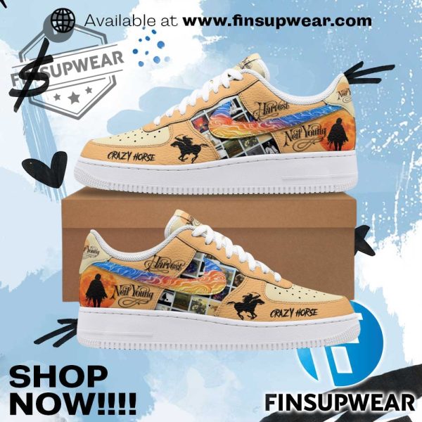 Neil Young Crazy Horse Limited Edition Air Force 1 finsupwear 1