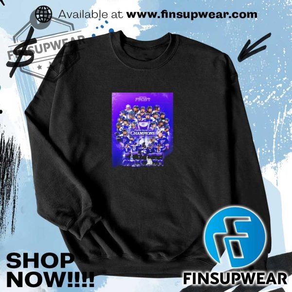Minnesota Frost Walter Cup Champions 2025 Shirt finsupwear 3