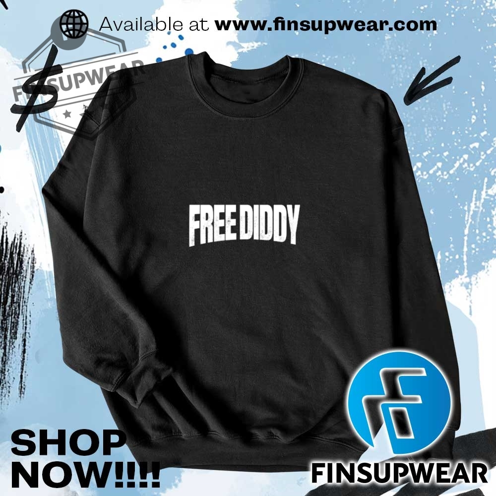 50 Cent Wearing Free Diddy Shirt Hoodie Crewneck 7 50 Cent Wearing Free Diddy Shirt Hoodie Crewneck