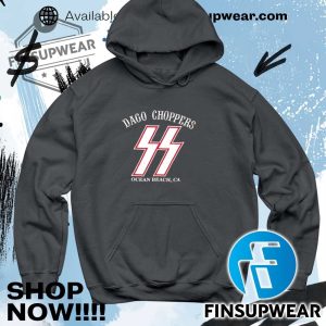 Dago Choppers Ocean Beach Kiss Logo Shirt finsupwear 5