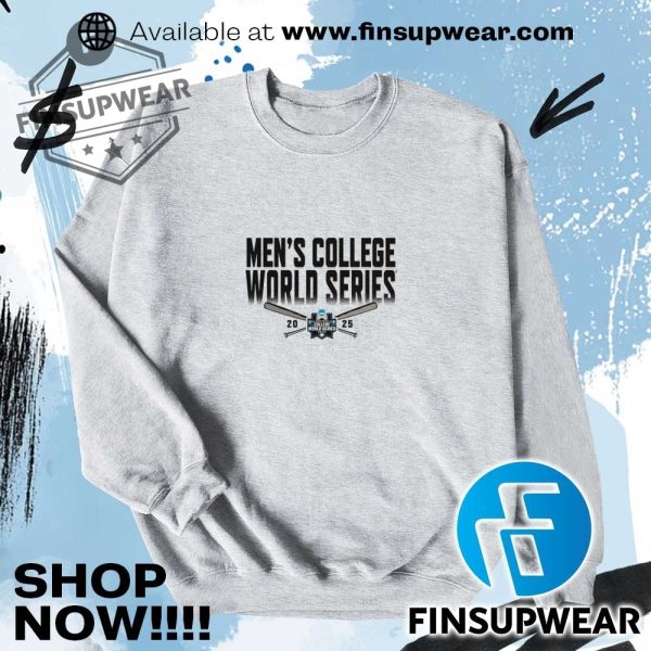 2025 Mens College World Series Omaha Shirt finsupwear 6