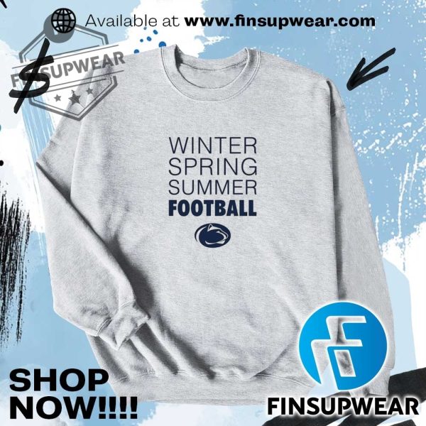 Winter Spring Summer Penn State Nittany Lions Football Shirt finsupwear 6
