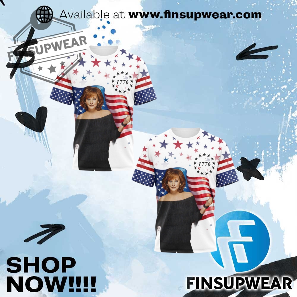 Reba Mcentire Happy Independence Day 2025 Shirt