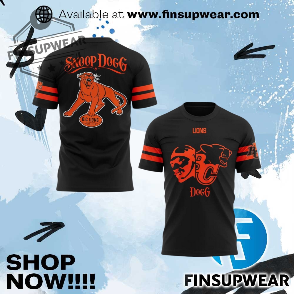 Bc Lions X Snoop Dogg Concert Tshirt