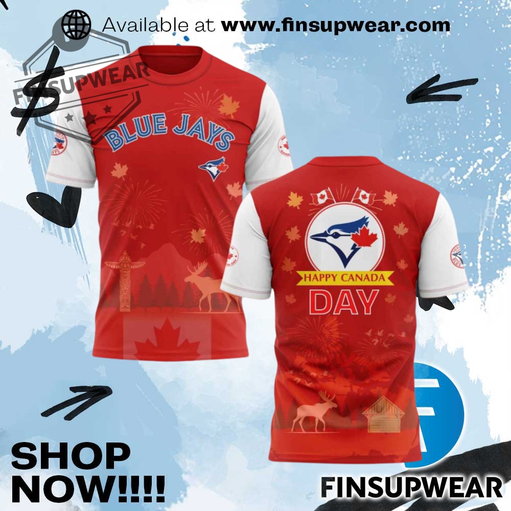 2025 Jays Happy Canada Day Shirt