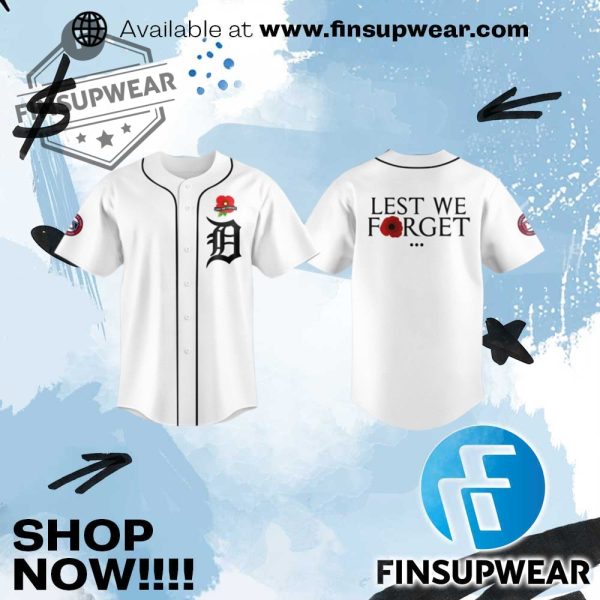 D Tigers Lest We Forget Jersey 2025 finsupwear 1