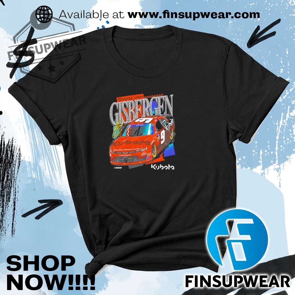 Shane Van Gisbergen No 9 Chevrolet Ss For Jr Motorsports Racing Shirt