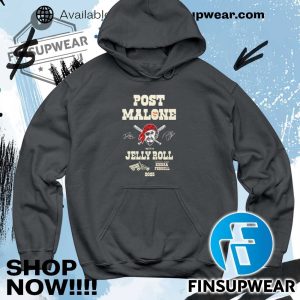 Pittsburgh Pirates X Post Malone With Jelly Roll Big Ass Stadium Tour Shirt finsupwear 5