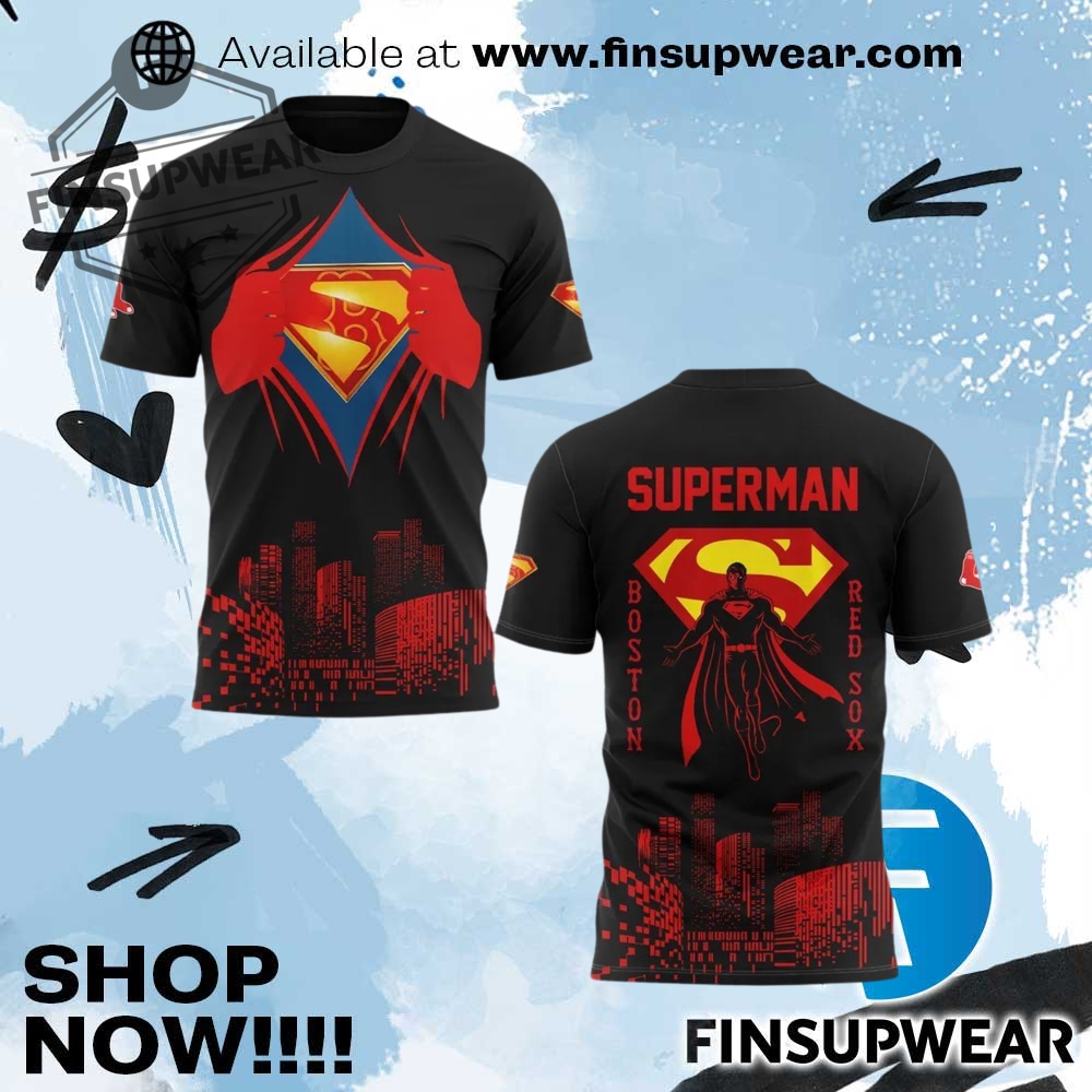 Red Sox Superman Night Shirt 2025