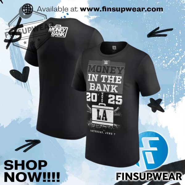Money In The Bank 2025 La Tshirt finsupwear 1