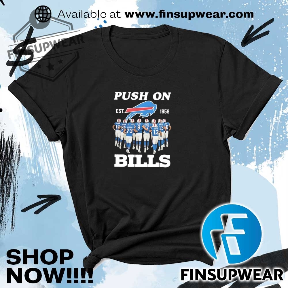 Push On Est 1959 Buffalo Bills Shirt finsupwear 1