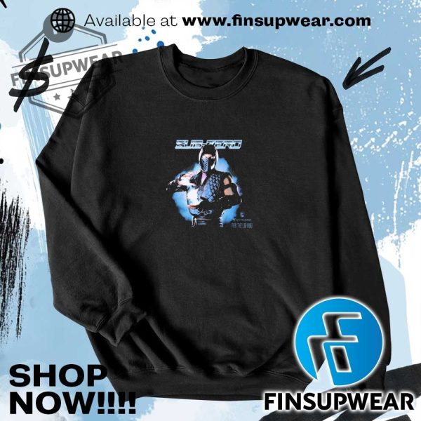 Mortal Kombat Sub Zero For The Lin Kuei Hypland Tshirts finsupwear 3