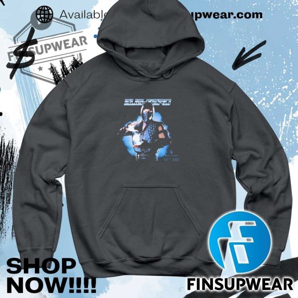 Mortal Kombat Sub Zero For The Lin Kuei Hypland Tshirts finsupwear 5
