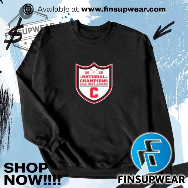Official Cornell Big Red 2025 Ncaa Mens Lacrosse National Champions Shirts finsupwear 3