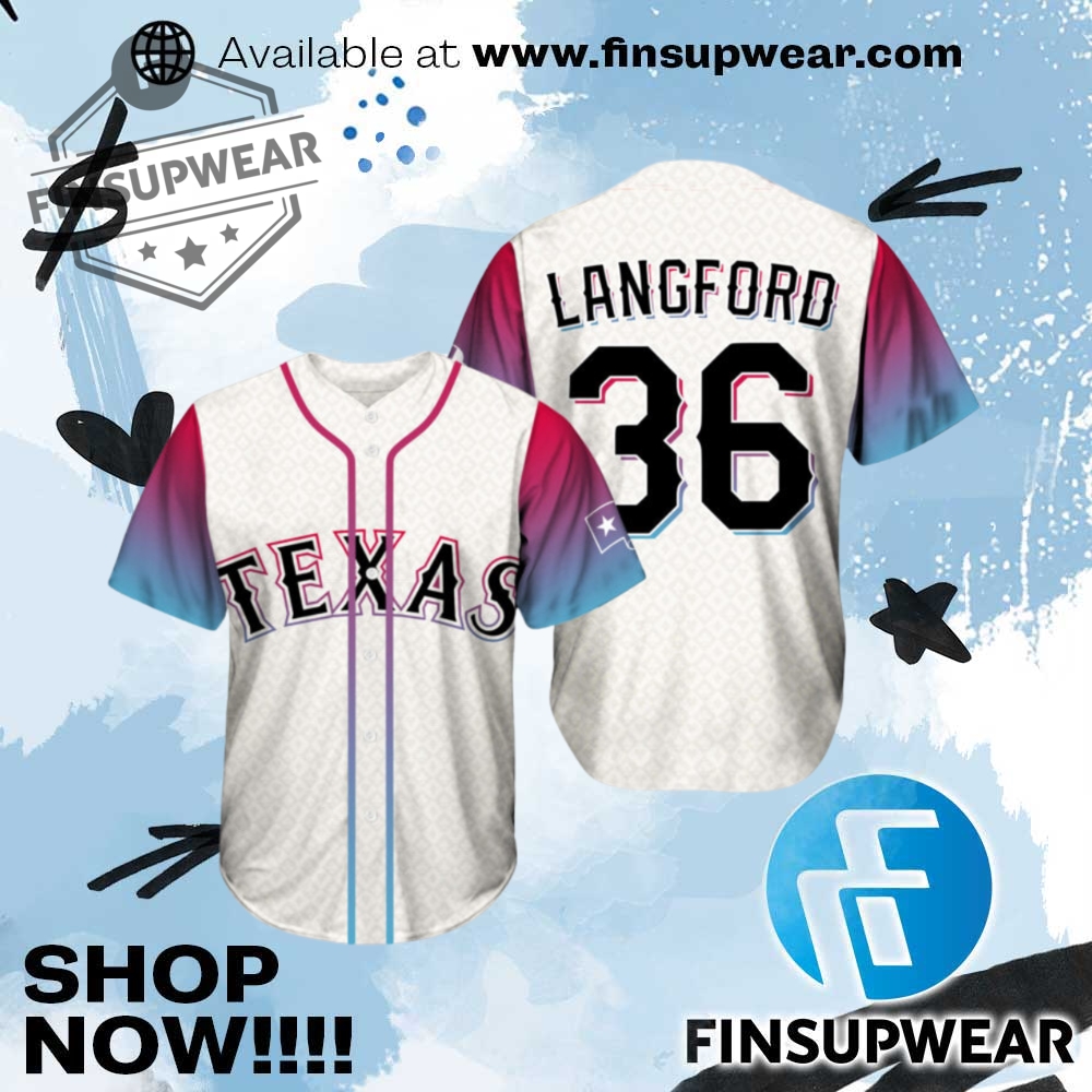 Top Trending 2025: Must-Have Hockey Jerseys, Basketball Jerseys and Baseball Jerseys 10 Ranger Wyatt Langford Baseball Jersey
