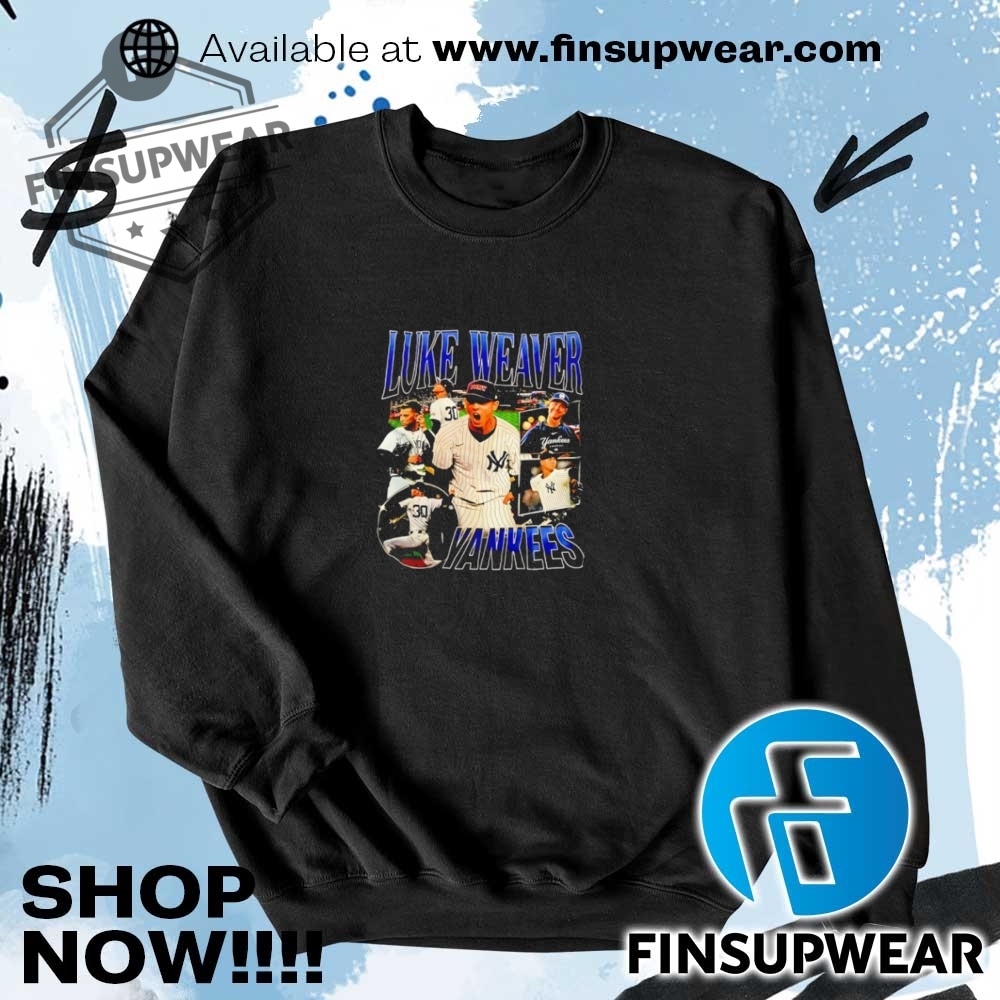 Luke Weaver New York Yankees Baseball Shirt 7 Luke Weaver New York Yankees baseball shirt