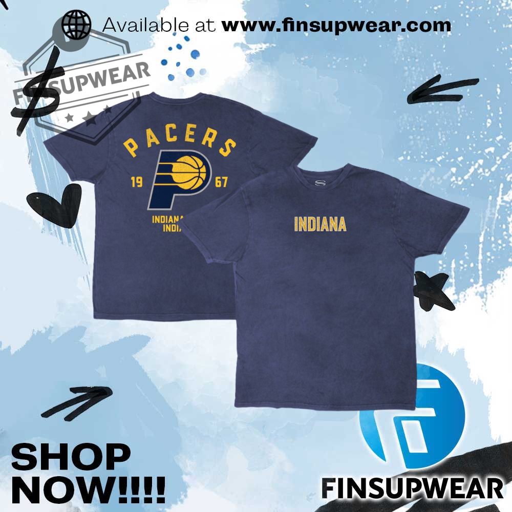 Indiana Pacers Stadium Essentials Unisex Oversized Vintage Wash Tshirt 1 Indiana Pacers Stadium Essentials Unisex Oversized Vintage Wash TShirt