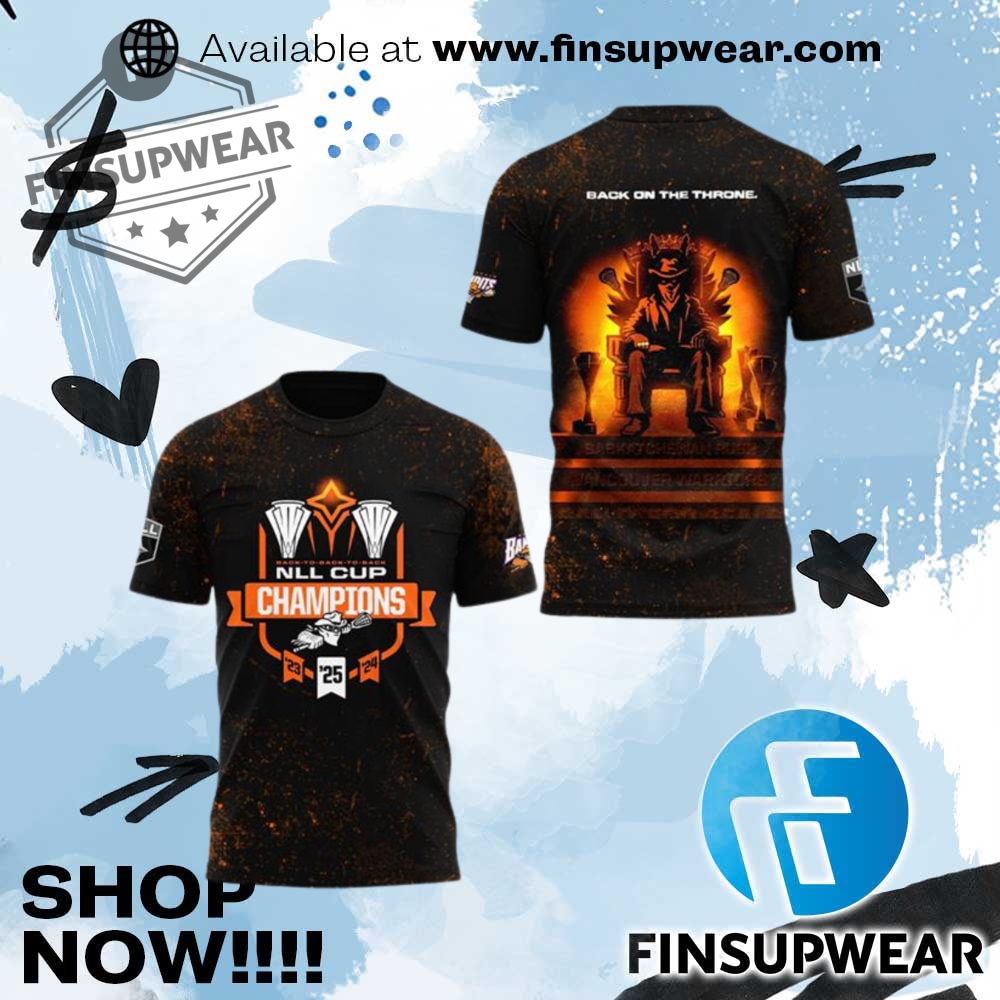 Buffalo Bandits Nll Champions Cup Back On The Throne Shirt 1 Buffalo Bandits NLL Champions Cup Back On The Throne Shirt