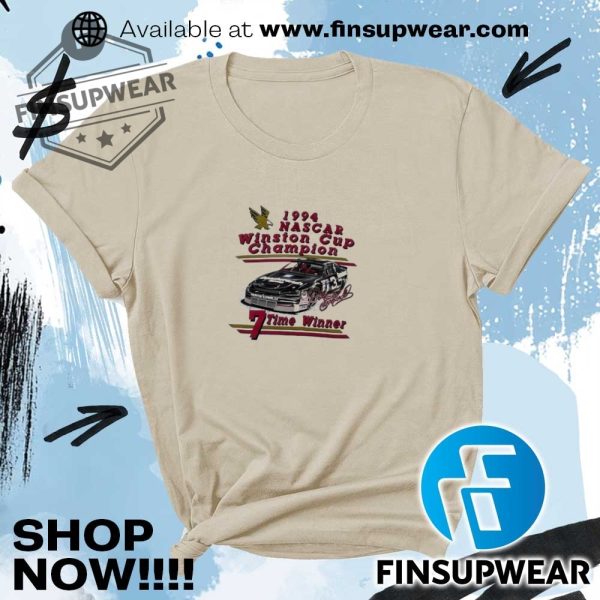 Dale Earnhardt 1994 Nascar Winston Cup Champion 7 Time Winner Shirt finsupwear 2