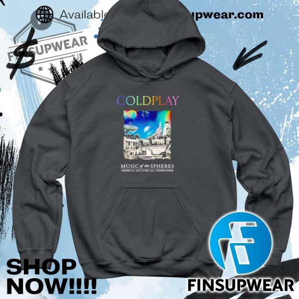 Coldplay Event Stanford June 2025 Shirt finsupwear 5