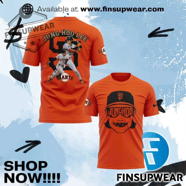Sf Giants Jung Hoo Crew Tshirt finsupwear 1