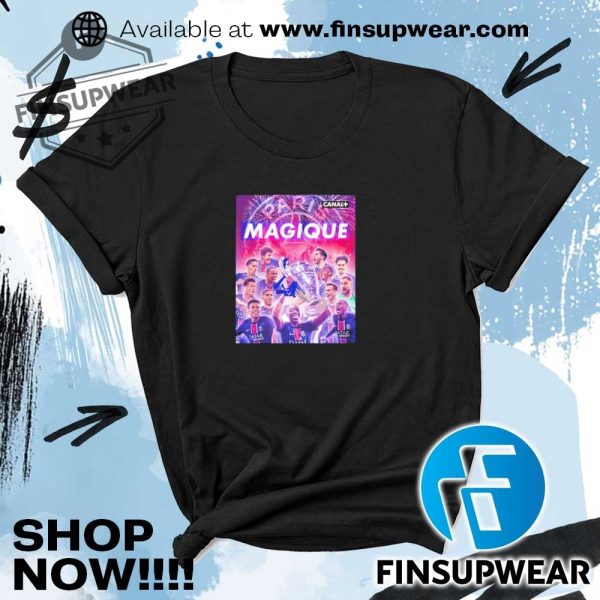 Paris Saintgermain 2025 Champions League Team Players Magique Shirt finsupwear 1