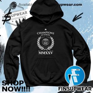 Paris Saintgermain 2025 Champions Of Europe Built To Win Shirt finsupwear 4