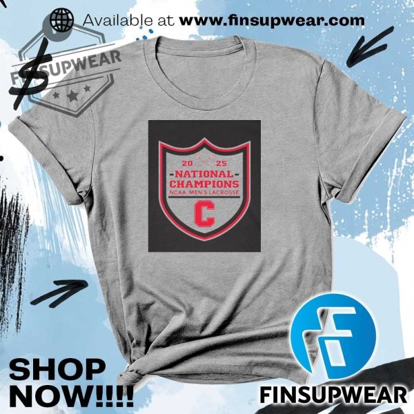Cornell Big Red 2025 Ncaa Mens Lacrosse National Champions Shirt finsupwear 2