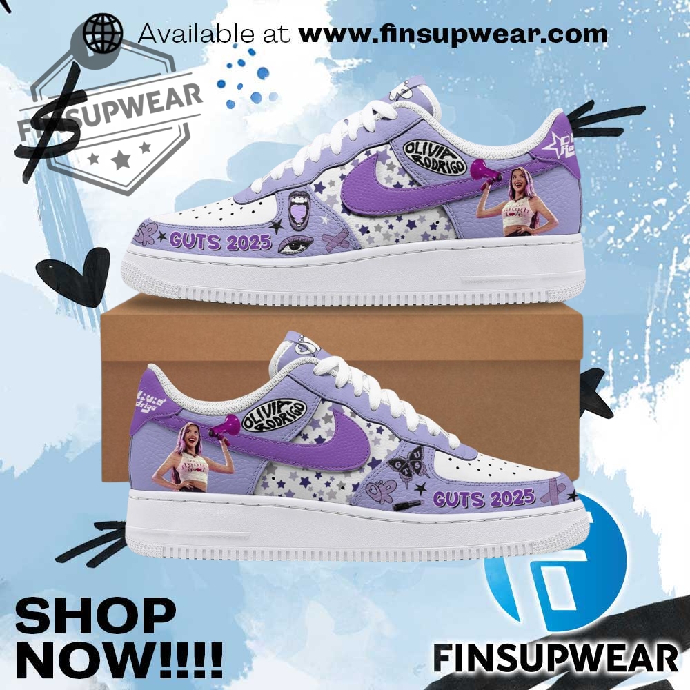 Olivia Rodrigo Guts 2025 Limited Edition Air Force 1 1 Olivia Rodrigo GUTS 2025 Limited Edition Air Force 1