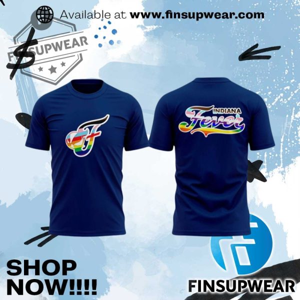 Indiana Fever X Pride Night 2025 Shirt finsupwear 1