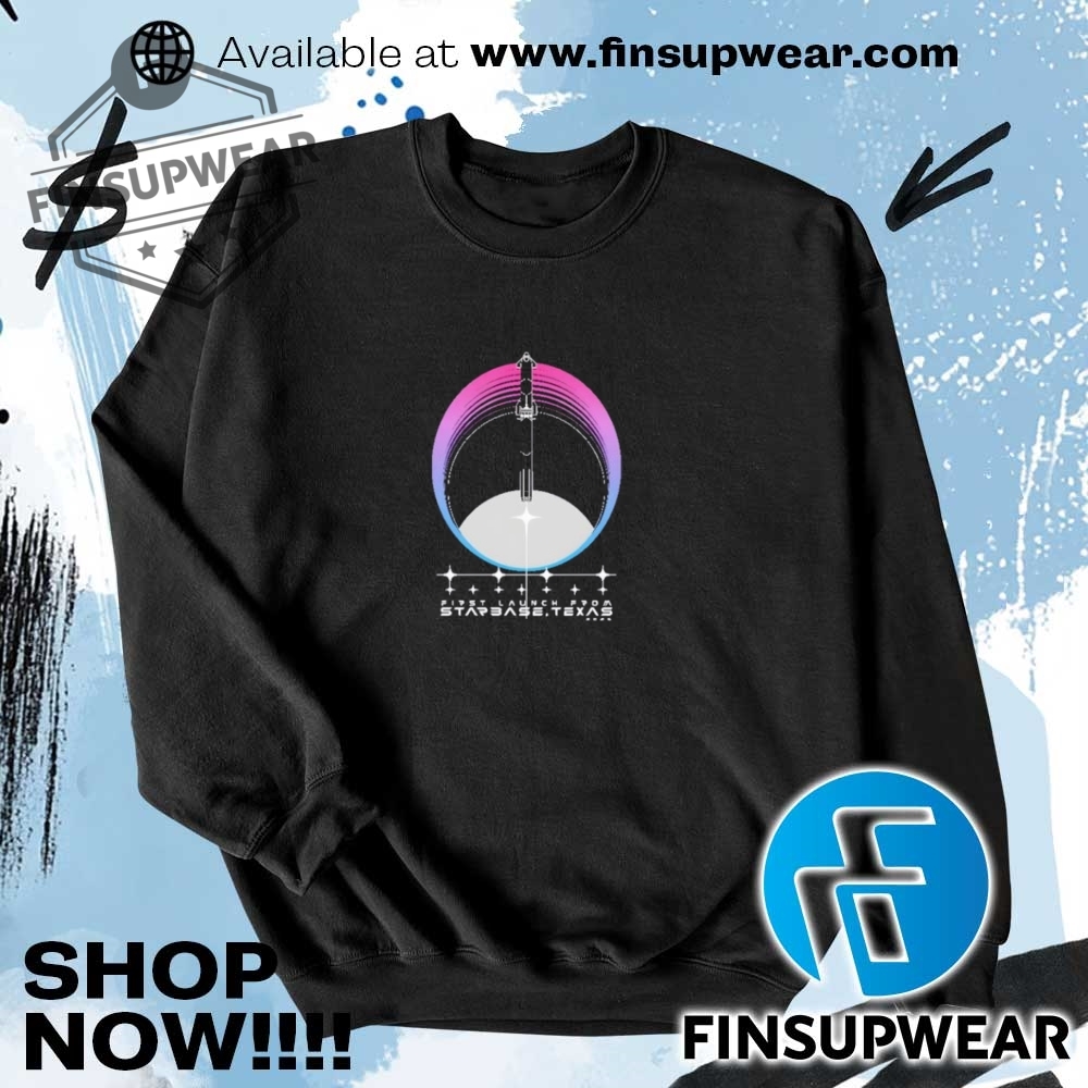 First Launch From Starbase Texas Shirt Sweater Retro 6 First Launch From Starbase Texas shirt Sweater retro